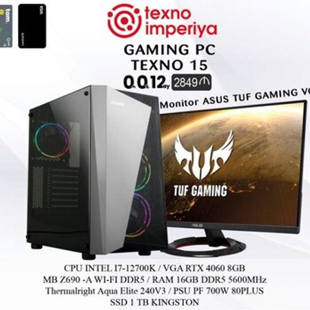 Gaming PC TEXNO 15 – Masaüstü kompüterlər – ucuztap.az