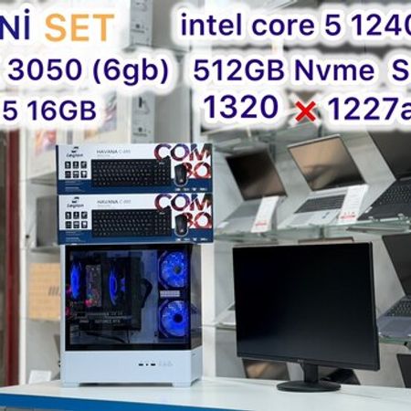 Masaüstü oyun kompüteri RTX 3050