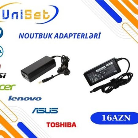 Noutbuk adapterləri – Kompüter aksesuarları – ucuztap.az