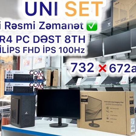 PC DDR4 8th 100Hz – Masaüstü kompüterlər – ucuztap.az