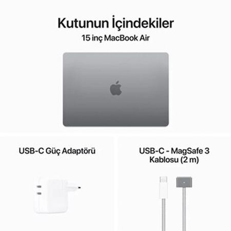 Apple Macbook Air 15'inch M3 8/256GB Space Grey