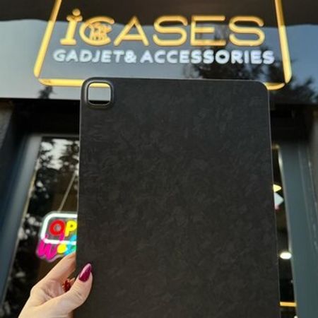 "iPad" case carbon mat