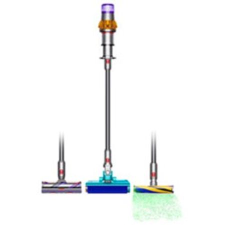 Dyson V15s Detect Submarine Yellow Nickel Sv47