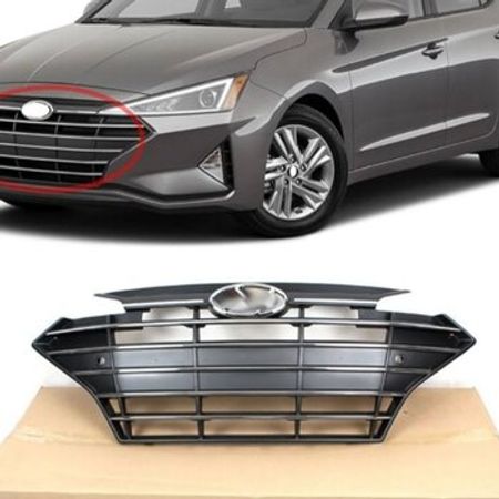 "Hyundai Elantra 2019-2020" radiator barmaqlığı