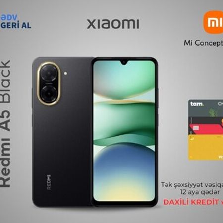 Xiaomi Redmi A5 Midnight Black 128GB/4GB – Telefonlar – ucuztap.az