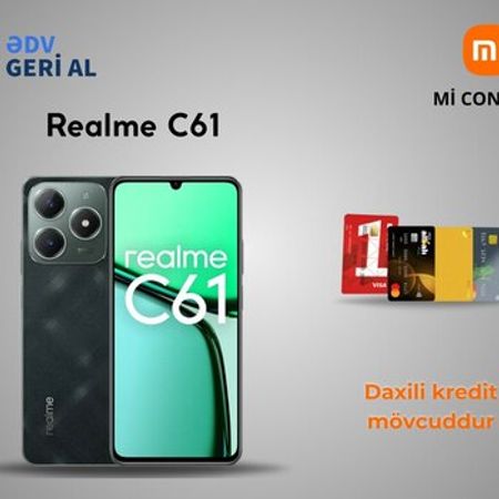 Realme C61 Safari Green 128GB/6GB – Telefonlar – ucuztap.az