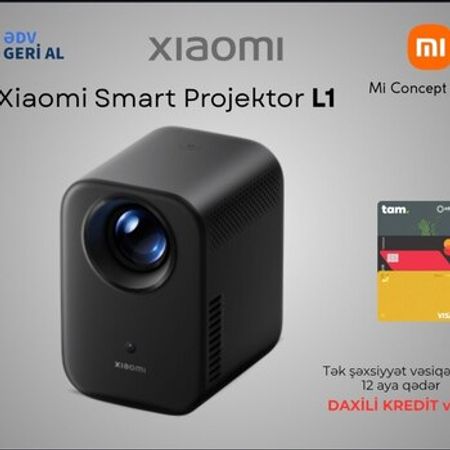 Proyektor Xiaomi Smart Projektor L1 – Audio və video – ucuztap.az