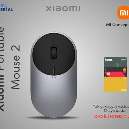 Xiaomi Portable Mouse 2 – Kompüter aksesuarları – ucuztap.az