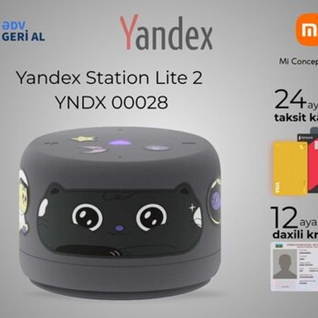 Ağıllı dinamik Yandex Station Lite 2 Grey 0028