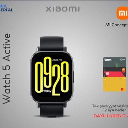 Xiaomi Redmi Watch 5 Active Midnight Black
