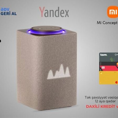 Ağıllı dinamik "Yandex Station Max Zigbee Beige"