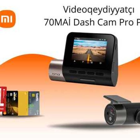 Videoqeydiyyatçı 70 mai dash cam pro plus + rear cam set – Ehtiyat hissələri – ucuztap.az
