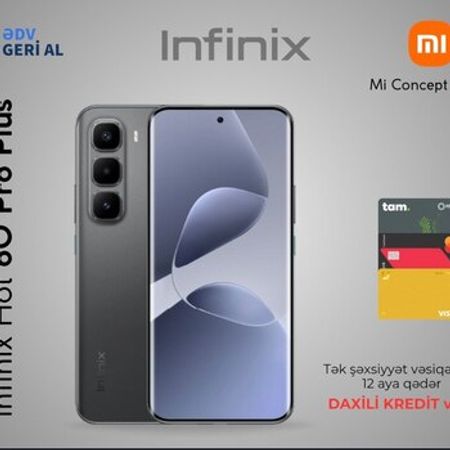 Infinix Hot 60 Pro+ Sleek Black 256GB/8GB