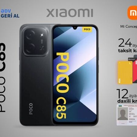 Xiaomi Poco C85 4G Black 256GB/8GB