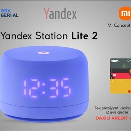 Ağıllı dinamik "Yandex Station Lite 2 Violet"