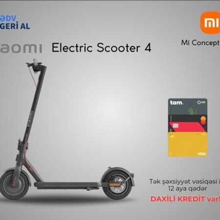 Elektron skuter Xiaomi Electric Scooter 4 – Roliklər və skeytbordlar – ucuztap.az