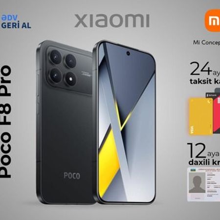 Xiaomi Poco F8 Pro Black 512GB/12GB – Telefonlar – ucuztap.az