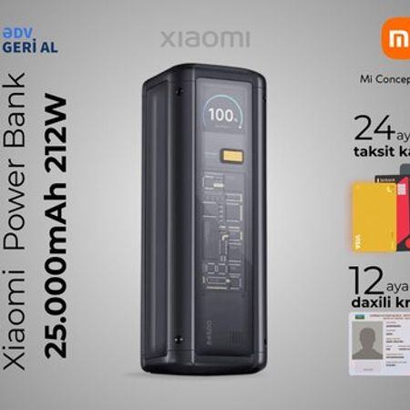 Power Bank Xiaomi Power Bank 25.000mAh 212W – Telefonlar – ucuztap.az