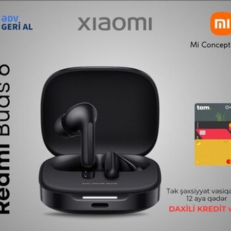 Xiaomi Redmi Buds 6 Black – Audio və video – ucuztap.az