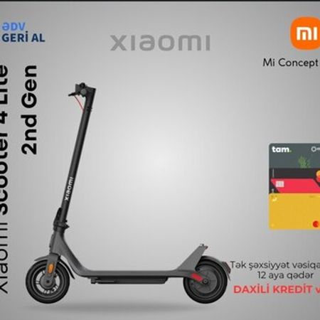 Elektrikli skuter "Xiaomi Scooter 4 Lite"