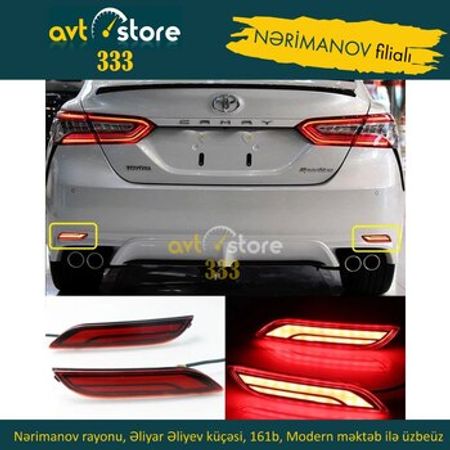 "Toyota Camry 2018-2020" işıqlı əksetdirici