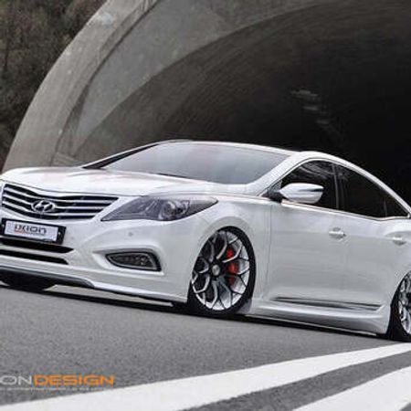 "Hyundai Azera Grandeur" ön və yan body kit liplər