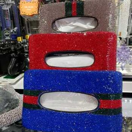 Qaşli salfet qabları