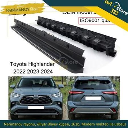 Toyota Highlander 2020-2023 yan ayaq altıları – Ehtiyat hissələri – ucuztap.az