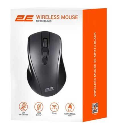 2E Wireless Mouse MF213 Black