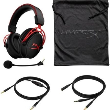 Gaming headset "Cloud Alpha (HX-HSCA-RD/EE)"