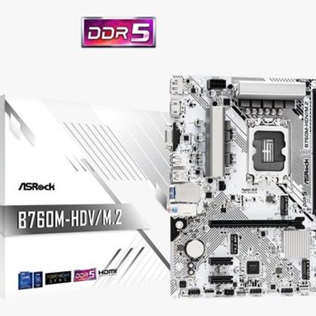 Ana Plata "Asrock B760M-HDV/M.2 DDR5"