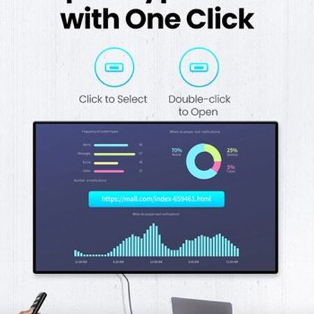 Prezentasiya üçün pult "Ugreen Wireless Presenter LP479"