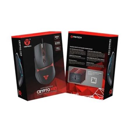 Oyun siçanı "Fantech CRYPTO VX7 Black"