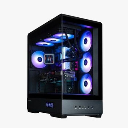 Zalman P50 DS Black | Aquarium Korpus | 4x ARGB Fan