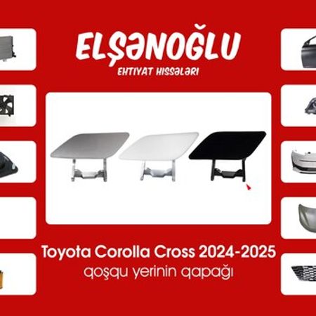 Toyota Corolla Cross 2024-2025 qoşqu yerinin qapağı – Ehtiyat hissələri – ucuztap.az