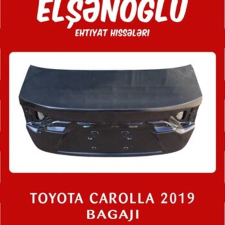 "Toyota Corolla 2019" baqajı