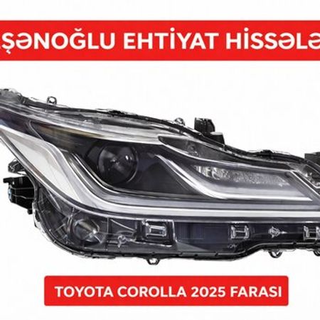 Toyota Corolla 2024-2025 hibrit farası