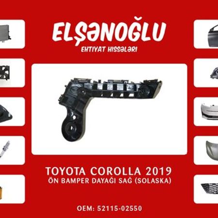 Toyota Corolla 2019 Ön bamper sağ dayağı – Ehtiyat hissələri – ucuztap.az