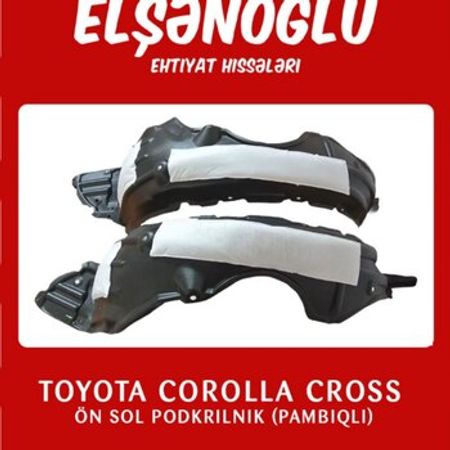 Toyota Corolla Cross 2022-2025 ön sol qanad altlığı – Ehtiyat hissələri – ucuztap.az