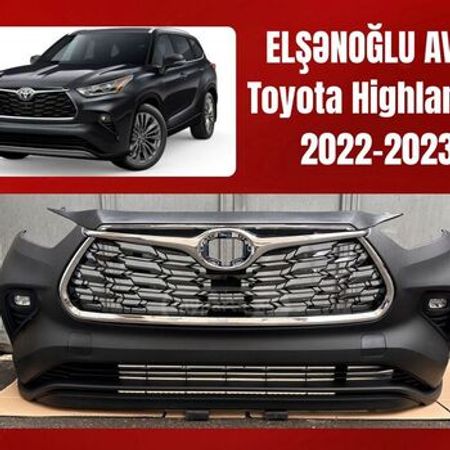 Toyota Highlander 2022-2023 ön buferi – Ehtiyat hissələri – ucuztap.az