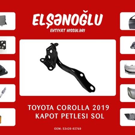 Toyota Corolla 2019 sol rəzəsi – Ehtiyat hissələri – ucuztap.az