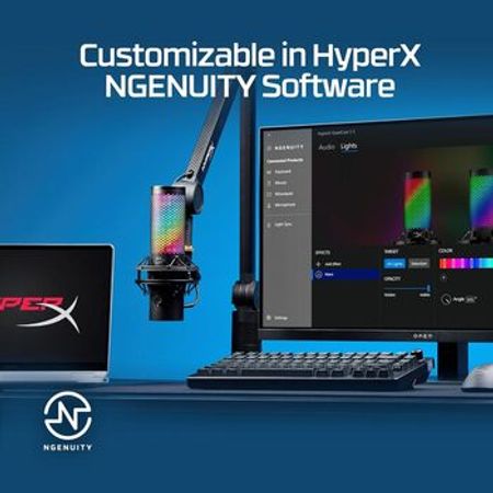 Mikrofon RGB HyperX Quadcast 2 S Gaming (9A273AA)