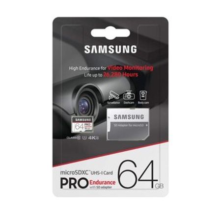 Mikrokart Samsung 64GB Pro Endurance