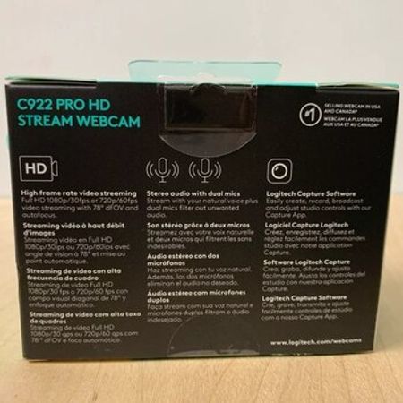Web kamera "Logitech C922 Pro Stream"