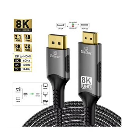 Kabel DisplayPort to HDMI 8K
