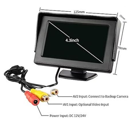 Avtomobil üçün monitor 4.3