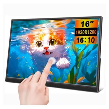 Portable monitor 16 touch screen – Masaüstü kompüterlər – ucuztap.az