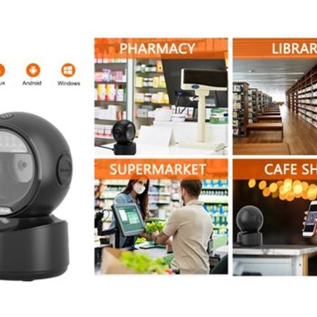 Barkod oxuyucusu masaüstü skaner 2D