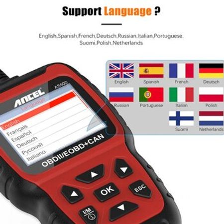 Diaqnostika cihazı "Ancel AS500 OBD2"
