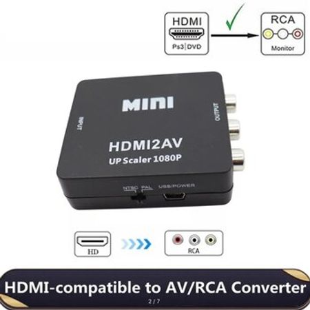 Konvertor "HDMI to 3RCA"
